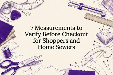 Decorative clothing measurement title card