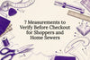 Decorative clothing measurement title card