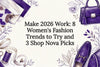 Decorative 2026 fashion trend title card
