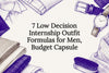 Internship outfit capsule title card