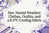 Decorative hot weather clothing title card