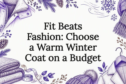Decorative coat fit and warmth title card