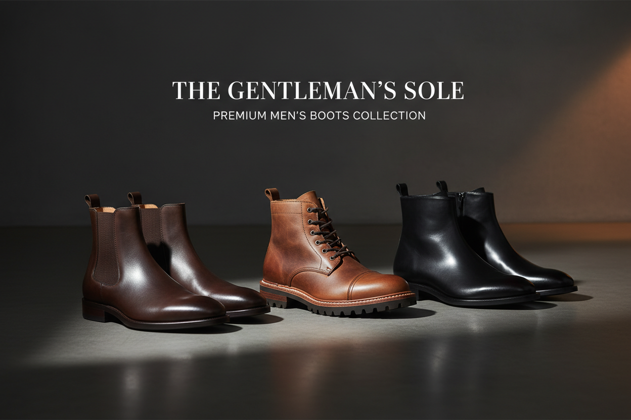 Men Boots The Gentlemans Solw 