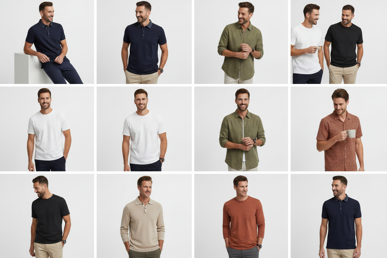 Men in tops a tops collection