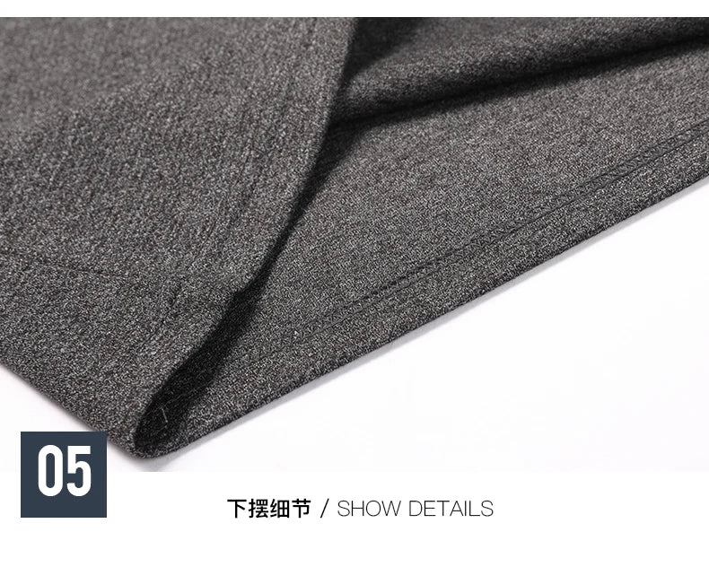 Top Quality New Fashion Brand Solid Color Plain V Neck Long Sleeve t Shirt Men Cotton Casual Men Clothes 2025