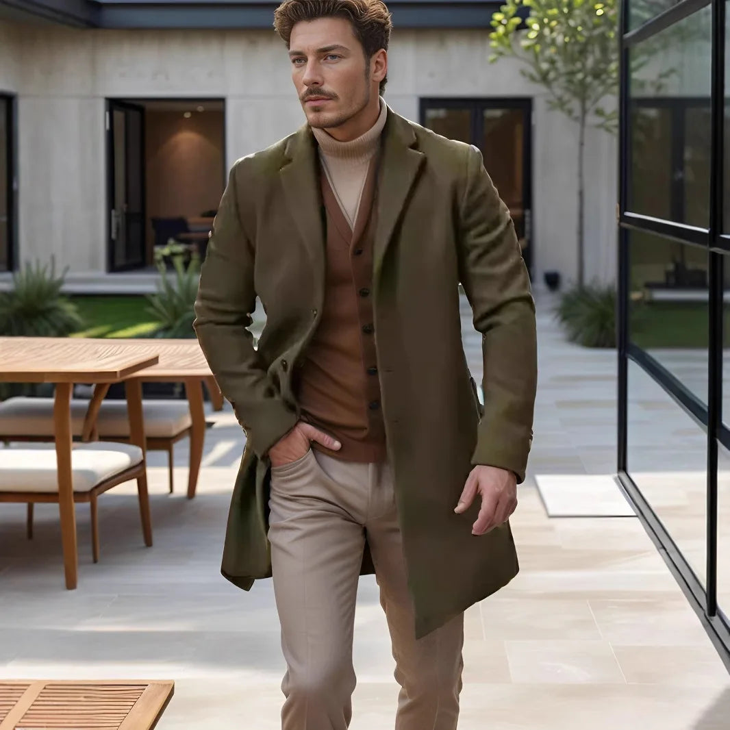 Wool Blend Coat Korean Reviews Many Men'S Clothes Mens Three-In-One Triple Trio Triad Threesome Triplet Trine Trinity Beautiful