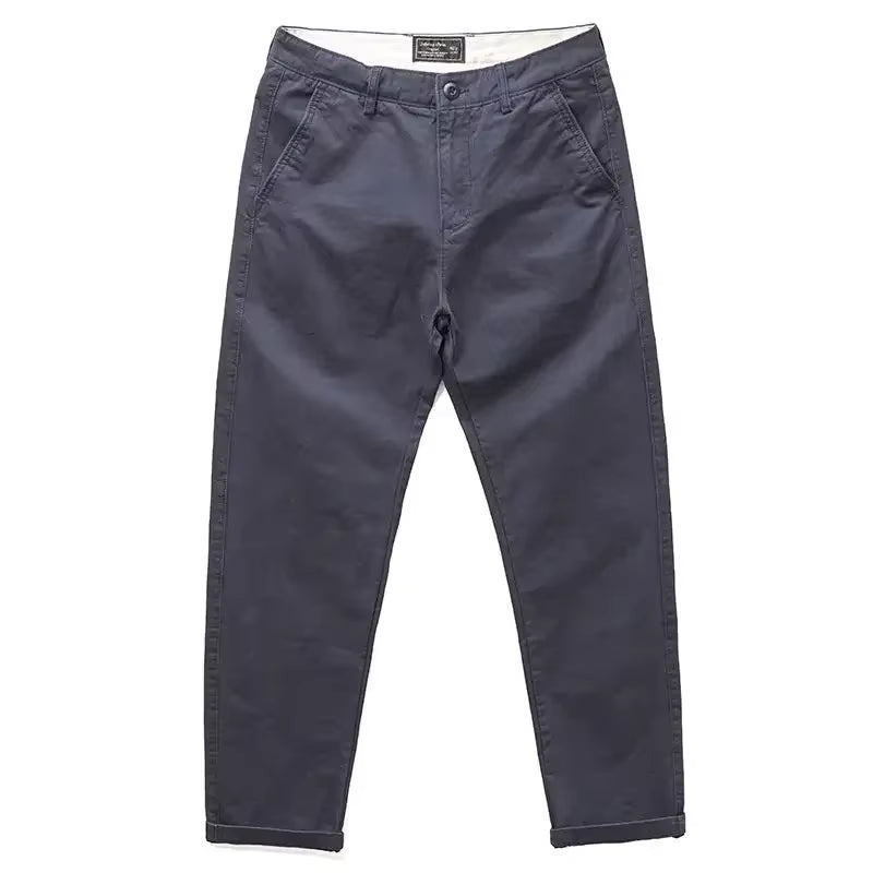Men’s Mid-Rise Straight-Leg Cargo Pants