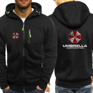 Buy Men’s Graphic Hooded Cardigan Jacket | Umbrella Corp