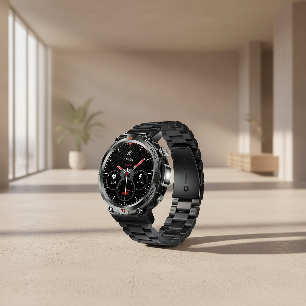Smartwatch for Men - Bluetooth Call, Full Touch Screen