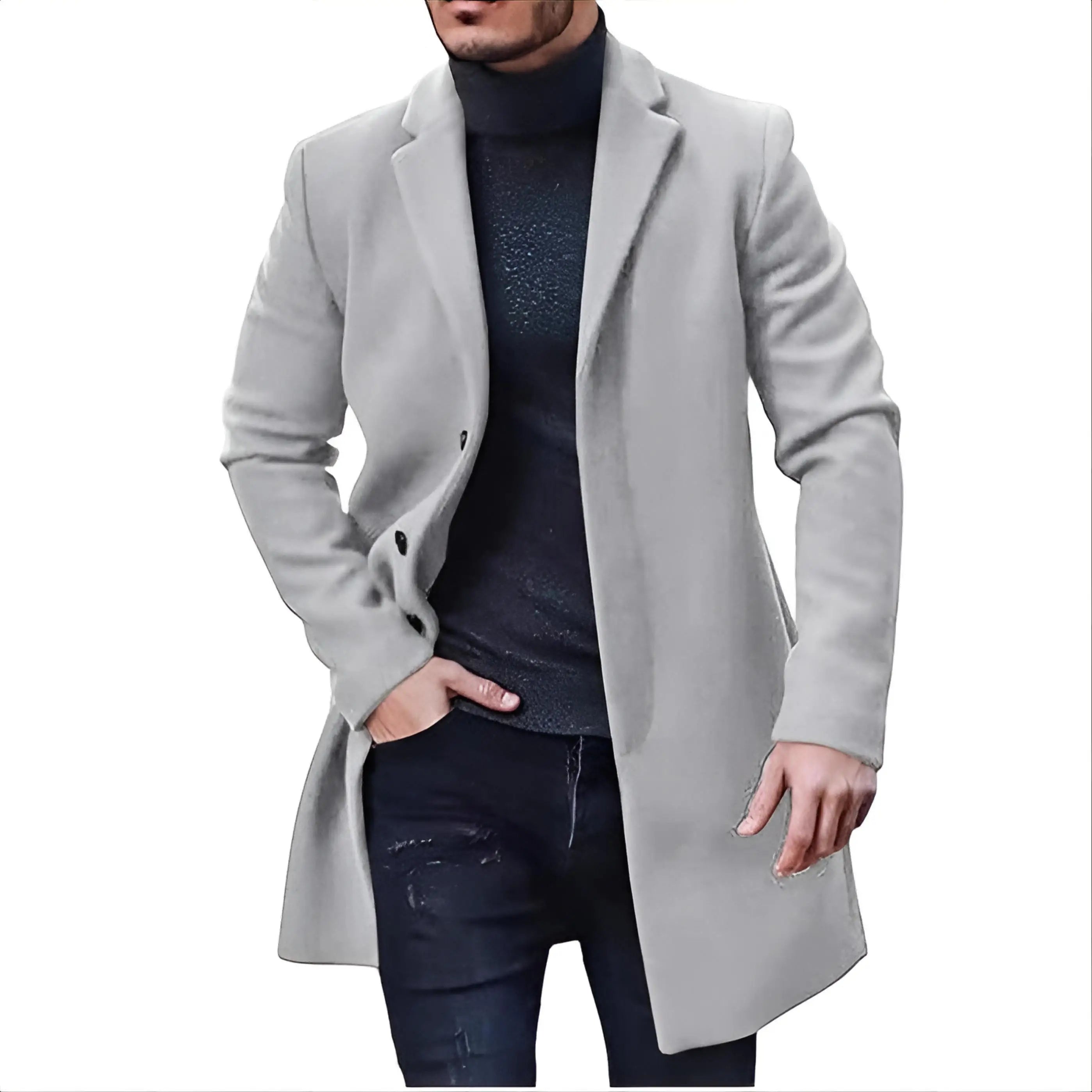 Wool Blend Coat Korean Reviews Many Men'S Clothes Mens Three-In-One Triple Trio Triad Threesome Triplet Trine Trinity Beautiful