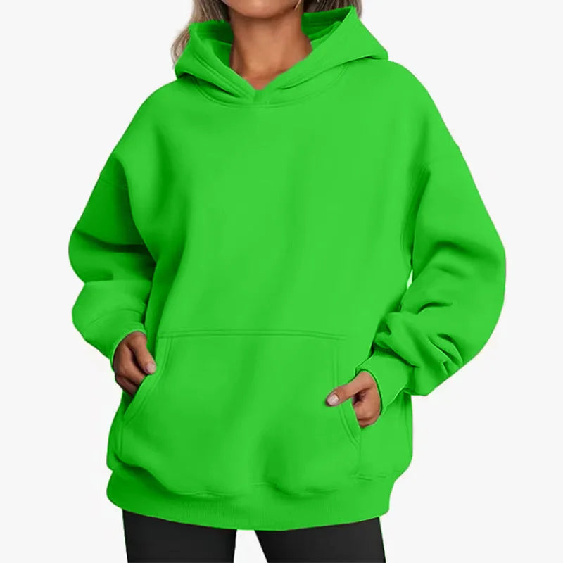 New Women Casual Hoodies Men and Women Fleece Warm Hoodies Spring Autumn Pullovers Fashion Multiple Colour Oversized Sweatshirts