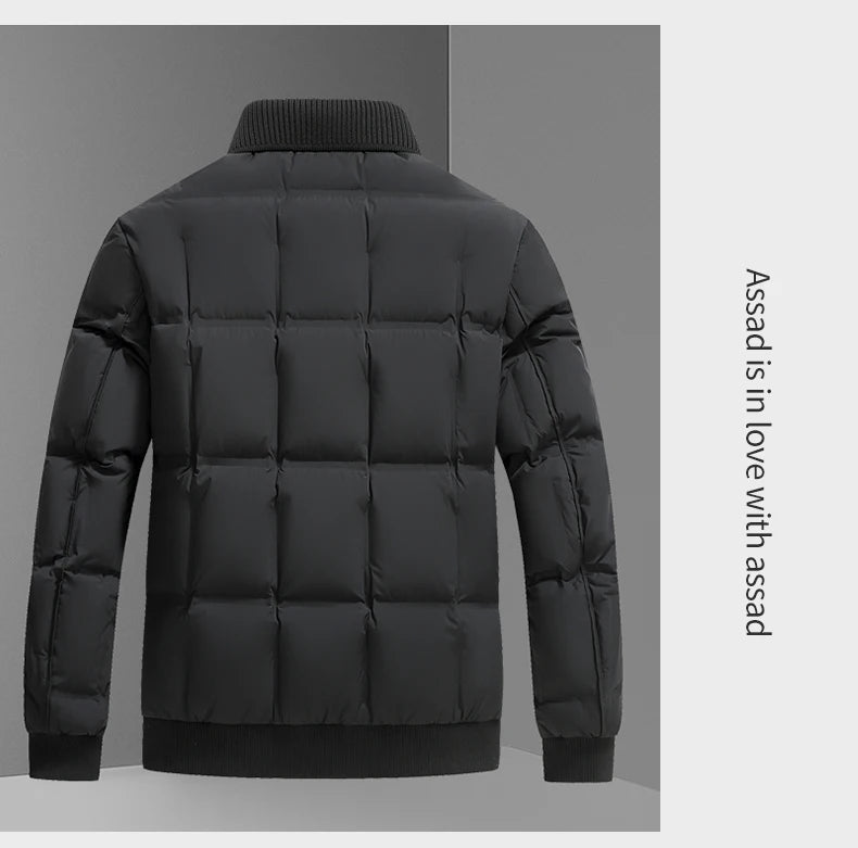 High End 95% Down Brand Casual Fashion Men Down Jacket Winter New Bomber Streetwear Windbreaker Puffer Light Feather Coats