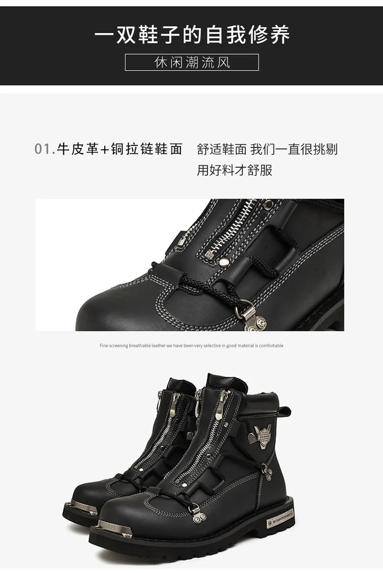 Men boots New Winter Slippers Warm Men Shoes Waterproof Non-Slip Plush Sneakers Male tenis shoes Boots Men Sneakers Winter