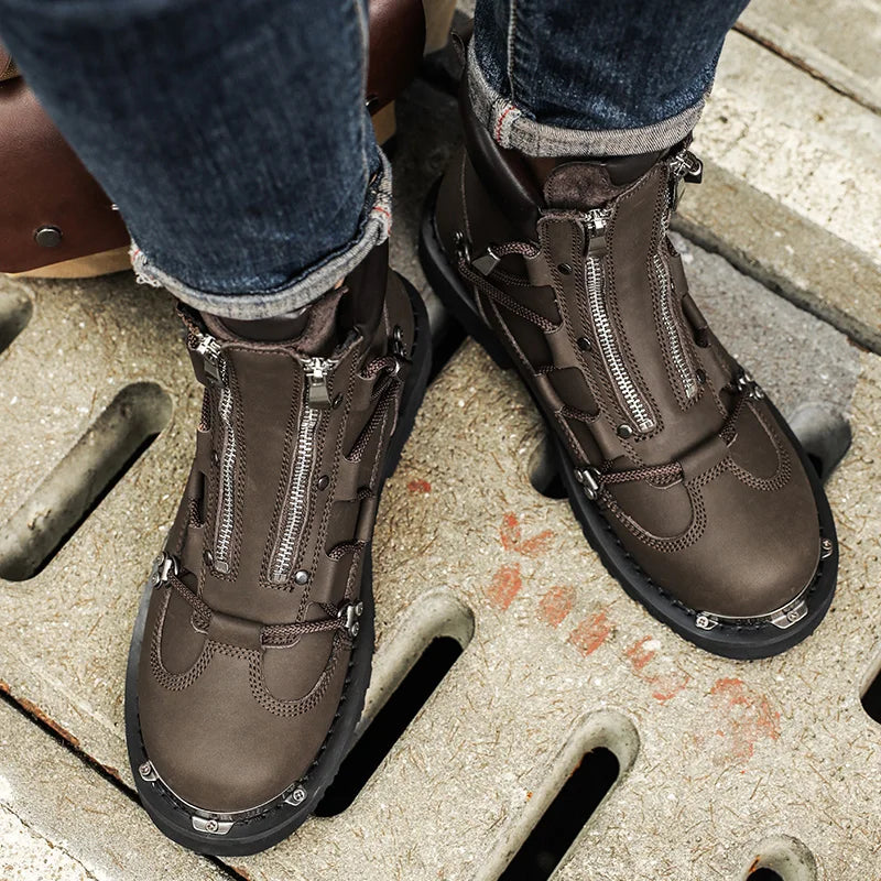 Men boots New Winter Slippers Warm Men Shoes Waterproof Non-Slip Plush Sneakers Male tenis shoes Boots Men Sneakers Winter