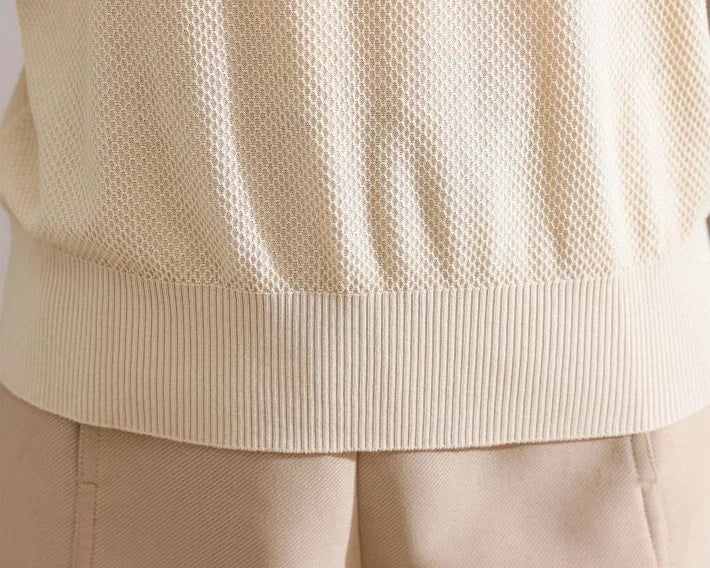 Female Tee Baggy Plain Knitted Cute T-shirts Kawaii Women's Polo Pulovers Offer Comfortable Summer 2025 with Collar New On