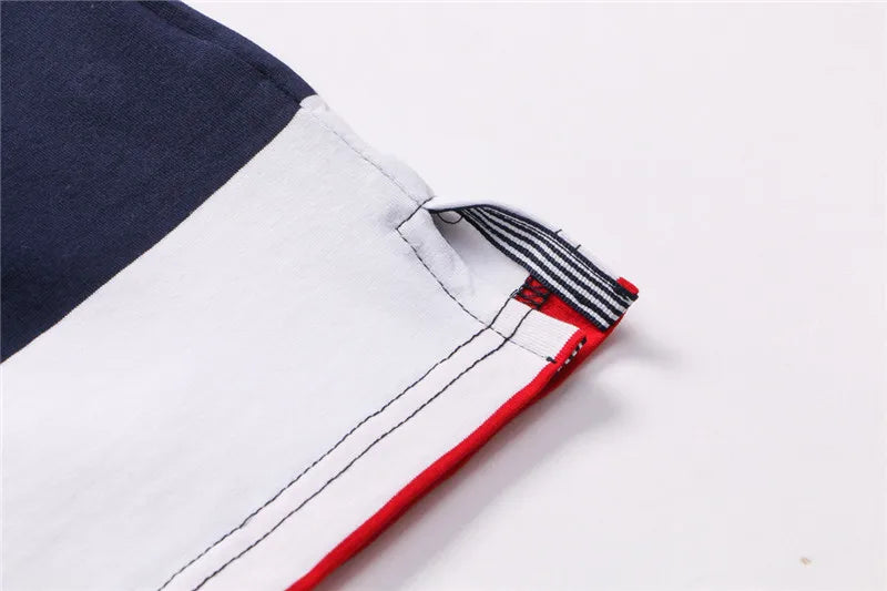 TACE&SHARK Brand 2018 Fashion Personality Mens Shark Embroidery Polo Shirt Homme Yellow Red Polos Flag High Quality Clothing