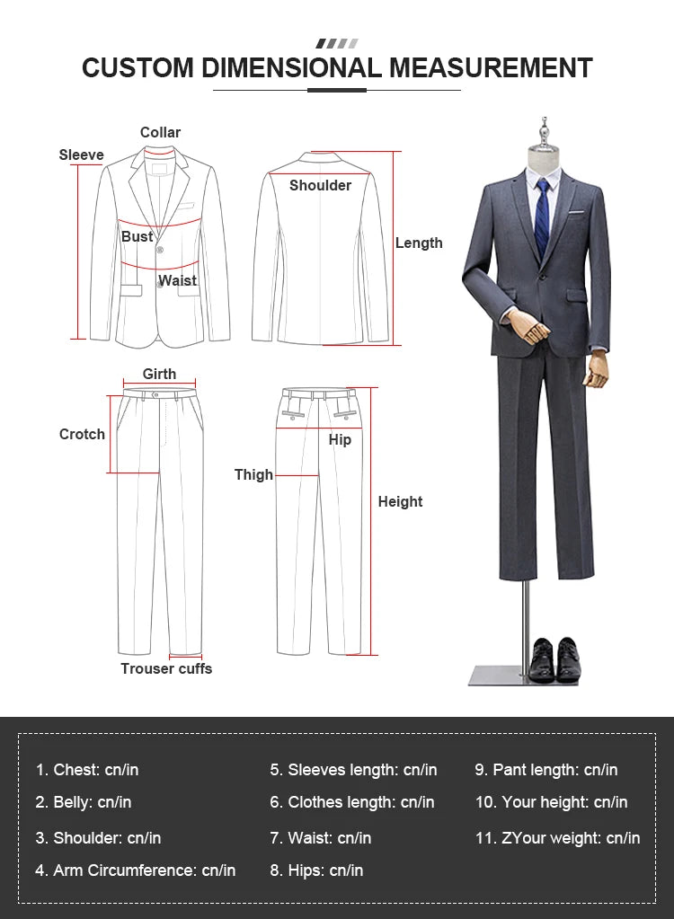 Men's Slim Fit Plaid Suit Set   Anti-Wrinkle, No-Iron  Two Piece