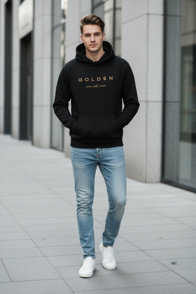 Black hoodie with 'I ❤️ MY E46' text on a gray surface