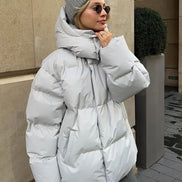 Shop & Buy Women’s Puffer Jacket | Oversized Casual Winter Coat