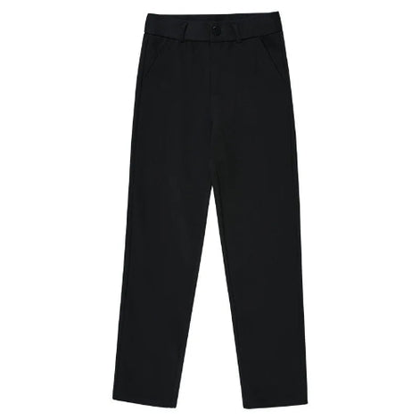 Black pants on a white background