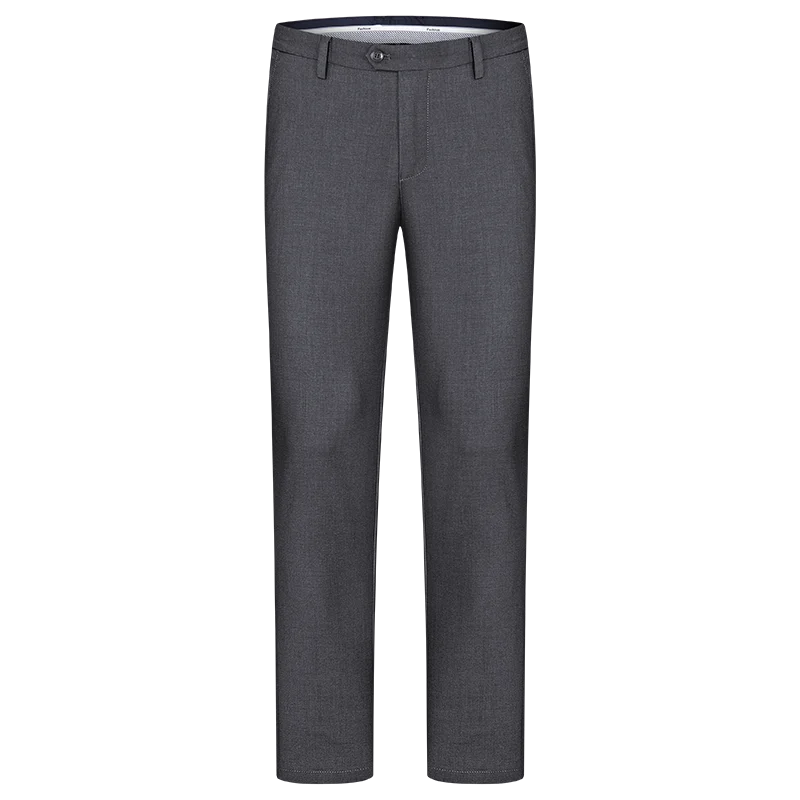 Top Grade New Brand Fashion Relax Fit Suit Pant Office Trousers For Men Dress Pants Business Straight Trousers Men's Clothing