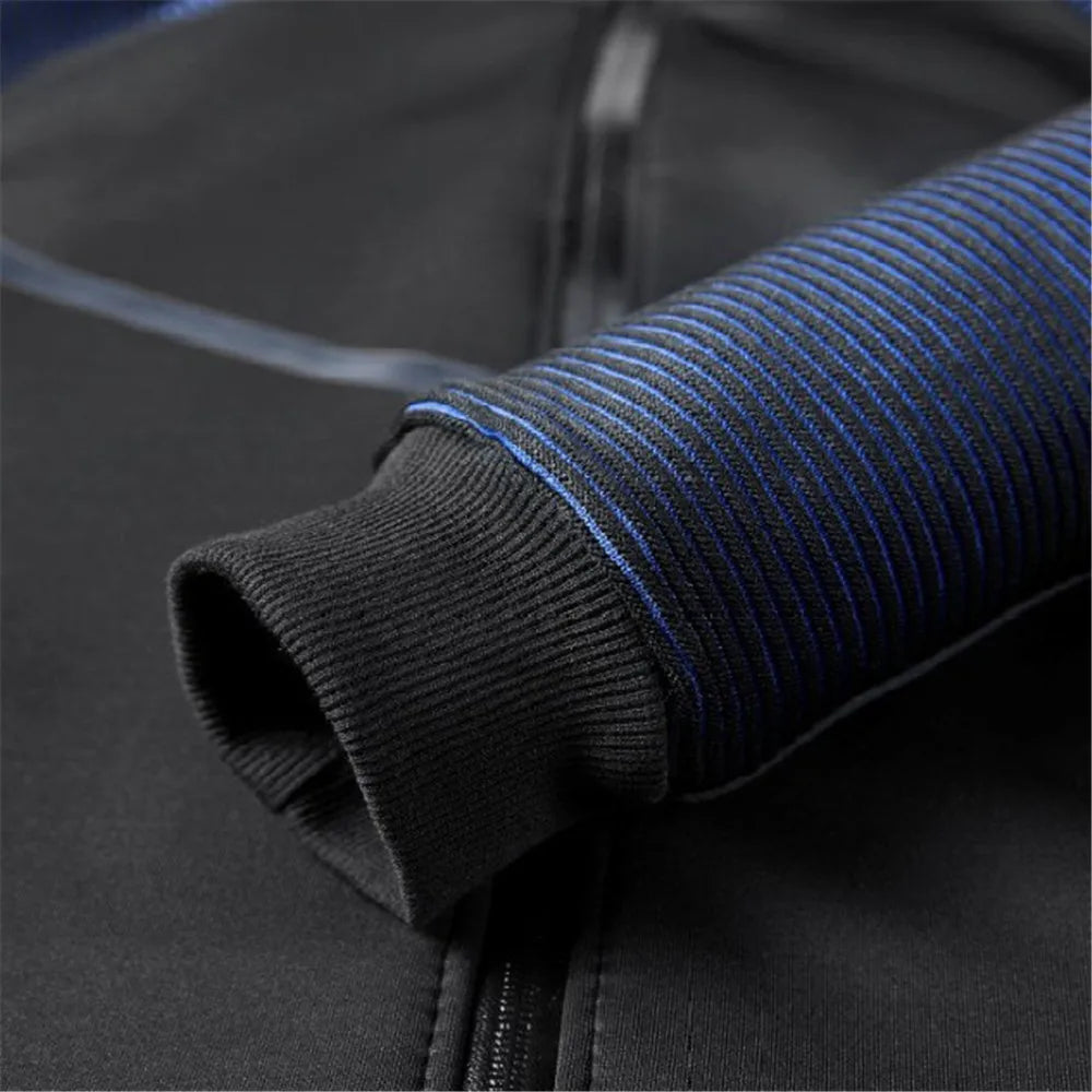 2024 Can Am Team Motorcycles Spring and Autumn Men Print Long Sleeve Casual Gradient Color Popular Slim Racing Suit Tops