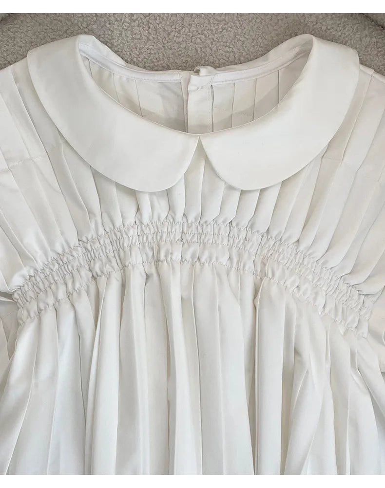 2025 Summer Doll Collar Sweet Girl Shirt Loose Short-Sleeved Top for Women polo shirt women