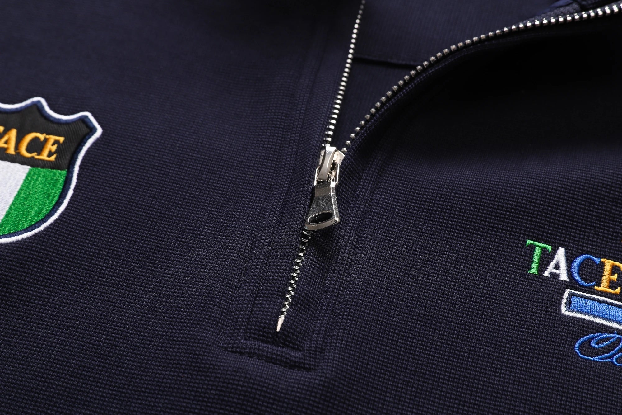 TACE&SHARK Brand High Quality Sweater Men Autumn Flag Embroidery Pullover Military Sweaters 2023 Fashion Sweatshirt