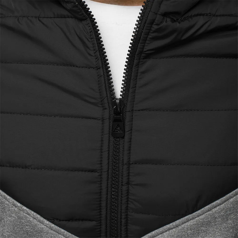 Jeet Kune Do Martial Artist Wing Chun Men's stand up collar cotton coat solid color street casual zipper jacket hoodies jacket