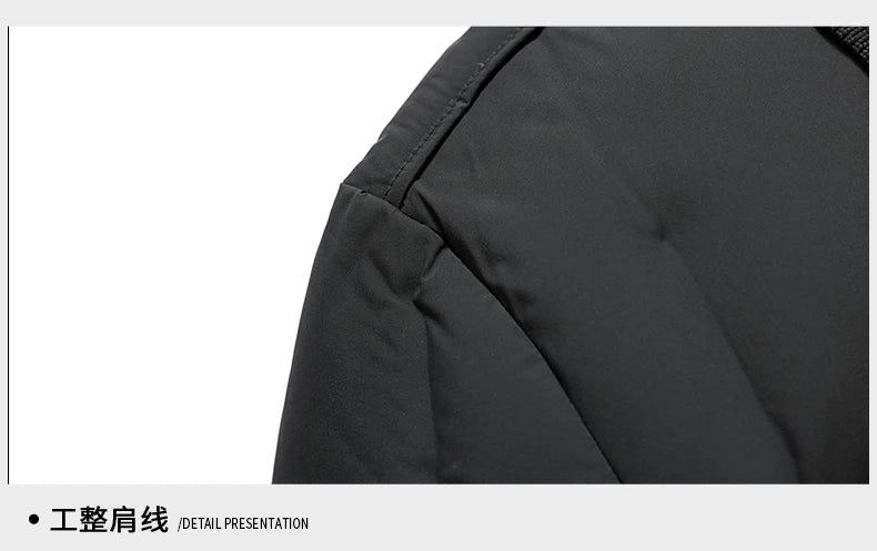 High End 95% Down Brand Casual Fashion Men Down Jacket Winter New Bomber Streetwear Windbreaker Puffer Light Feather Coats