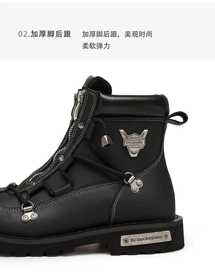 Men boots New Winter Slippers Warm Men Shoes Waterproof Non-Slip Plush Sneakers Male tenis shoes Boots Men Sneakers Winter