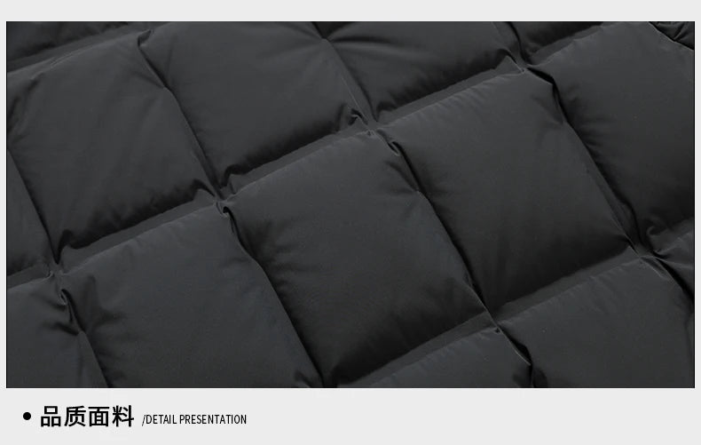 High End 95% Down Brand Casual Fashion Men Down Jacket Winter New Bomber Streetwear Windbreaker Puffer Light Feather Coats