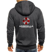 Buy Men’s Graphic Hooded Cardigan Jacket | Umbrella Corp