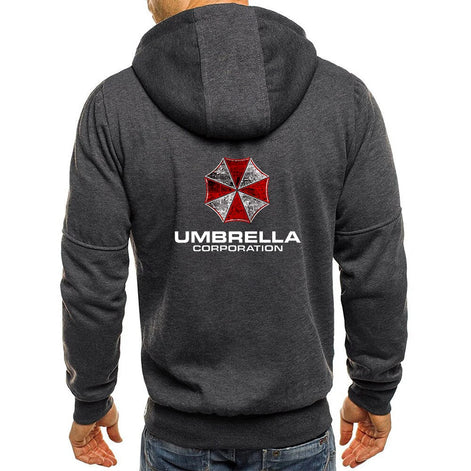 Buy Men’s Graphic Hooded Cardigan Jacket | Umbrella Corp