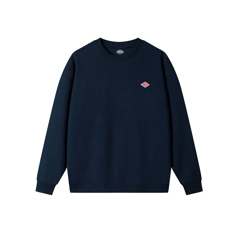 2025 Spring Exported to Japan Thin Sweatshirt Men/Women Same Embroidery Brand Cotton O-Neck Long Sleeve Loose Tracksuit Tops