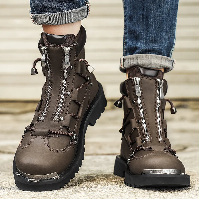 Men boots New Winter Slippers Warm Men Shoes Waterproof Non-Slip Plush Sneakers Male tenis shoes Boots Men Sneakers Winter
