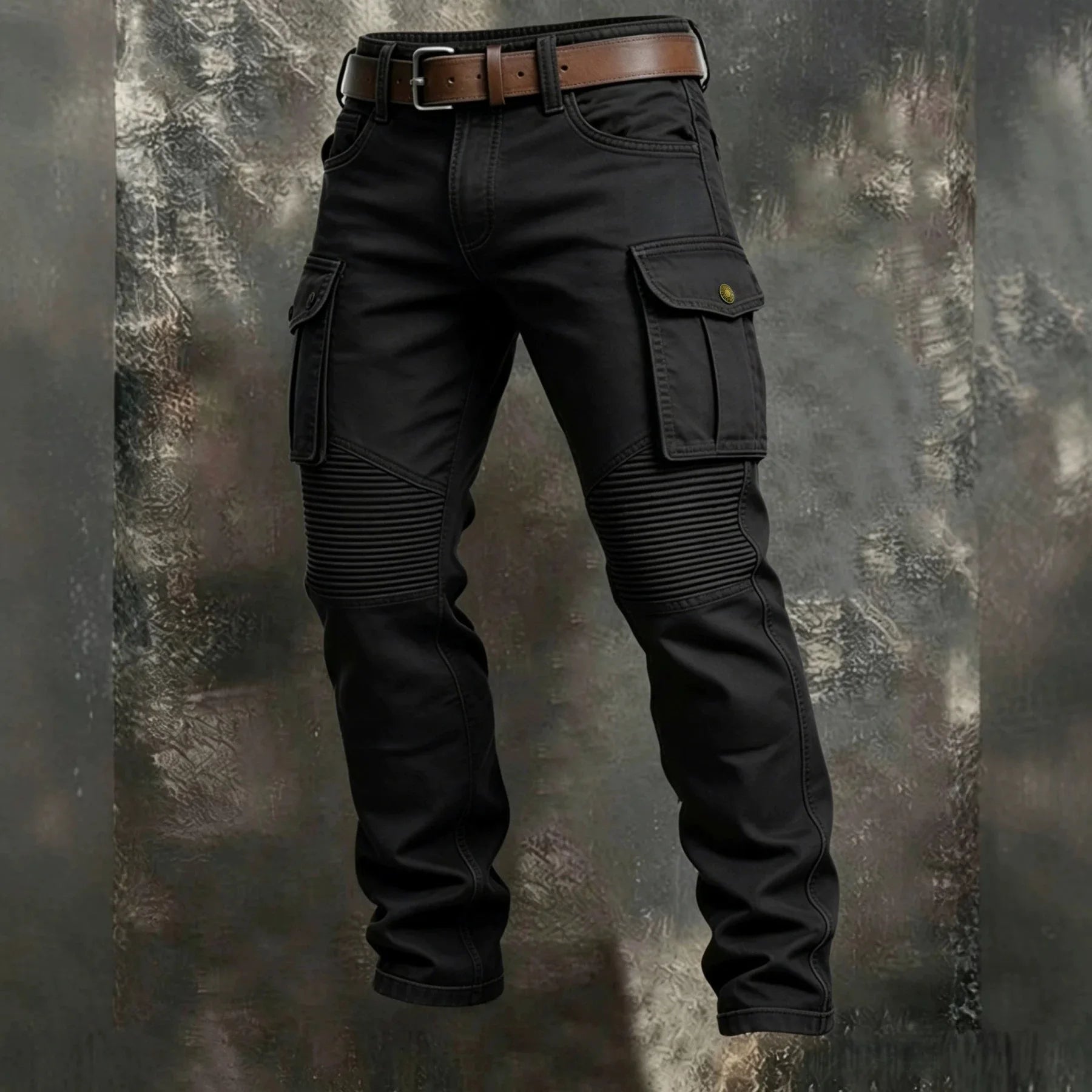 Wear Resistant Work Pant Man Multi-pocket Straight Cargo Trousers Outdoor Jogging Tactical Pants Spring Autumn Casual Trousers