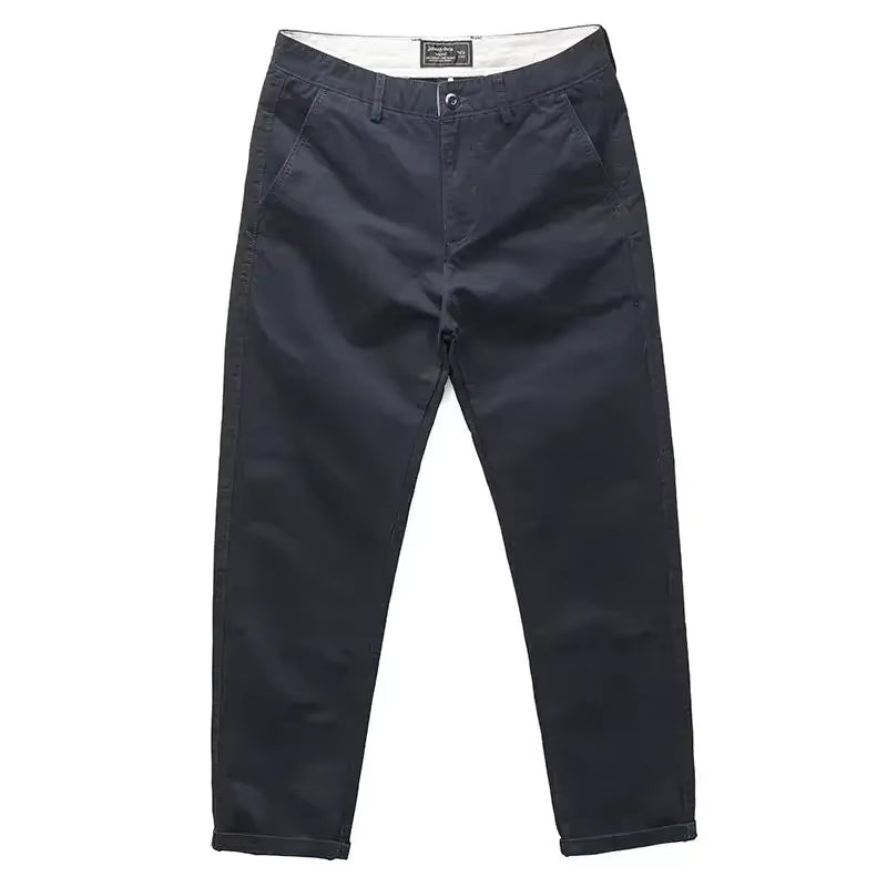 Men’s Mid-Rise Straight-Leg Cargo Pants