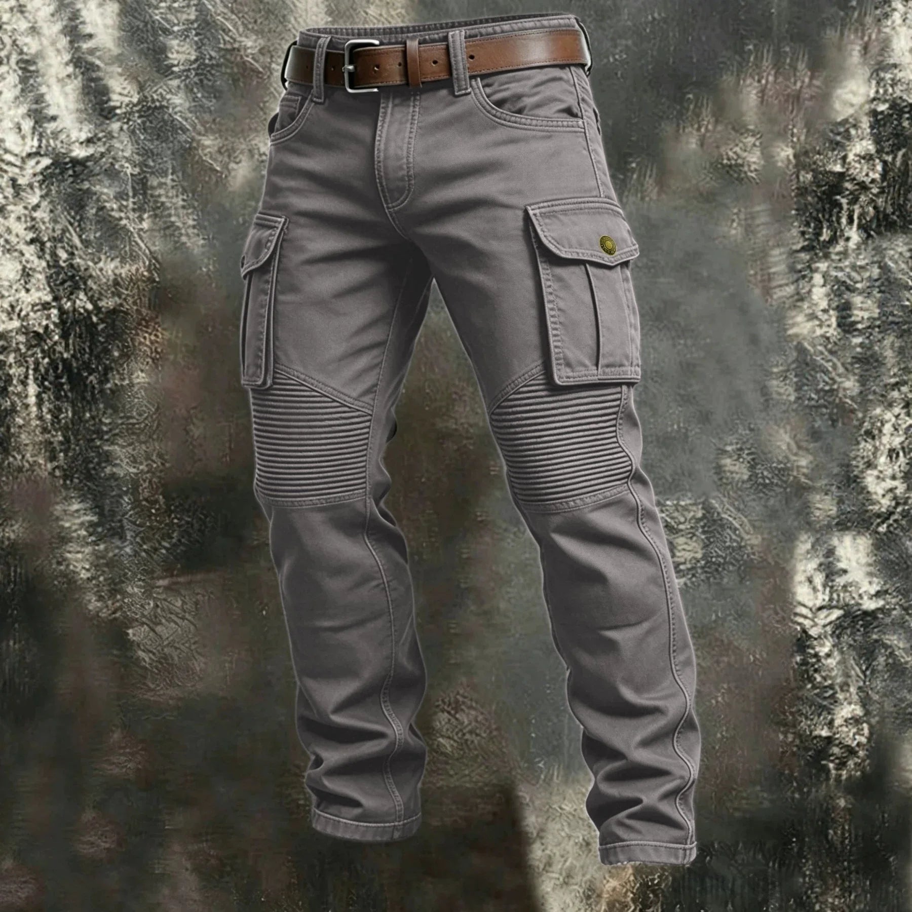 Wear Resistant Work Pant Man Multi-pocket Straight Cargo Trousers Outdoor Jogging Tactical Pants Spring Autumn Casual Trousers