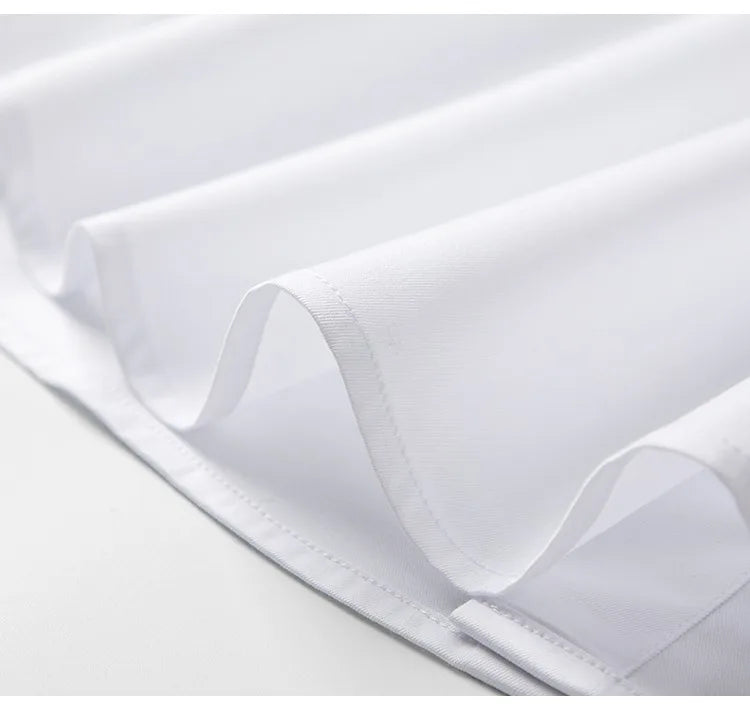 Non-ironing High-end Long-sleeved White Shirt Business Anti-wrinkle Dress Shirt Excellent High-quality Work Business Clothes