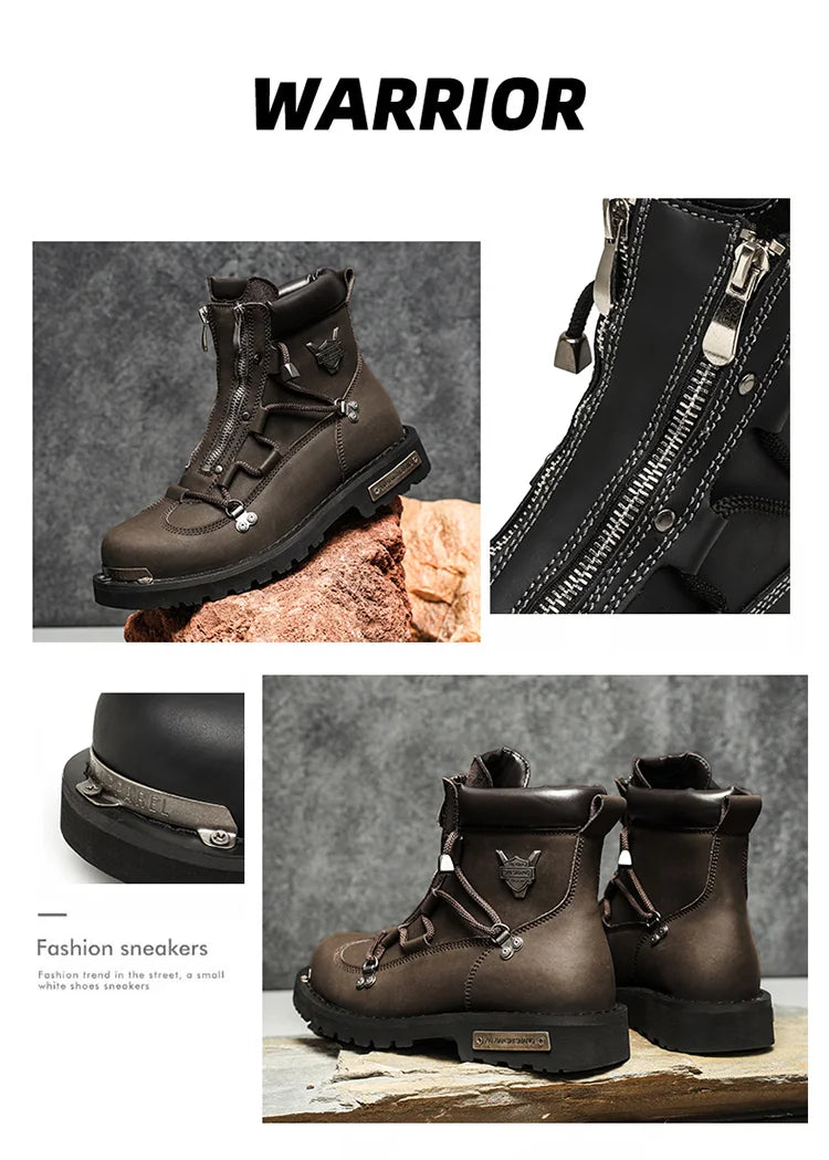 Men boots New Winter Slippers Warm Men Shoes Waterproof Non-Slip Plush Sneakers Male tenis shoes Boots Men Sneakers Winter