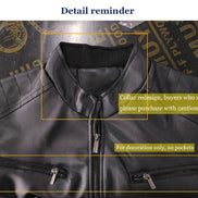 Gray jacket with collar redesign feature on a textured background