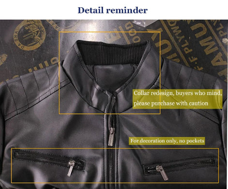 Gray jacket with collar redesign feature on a textured background
