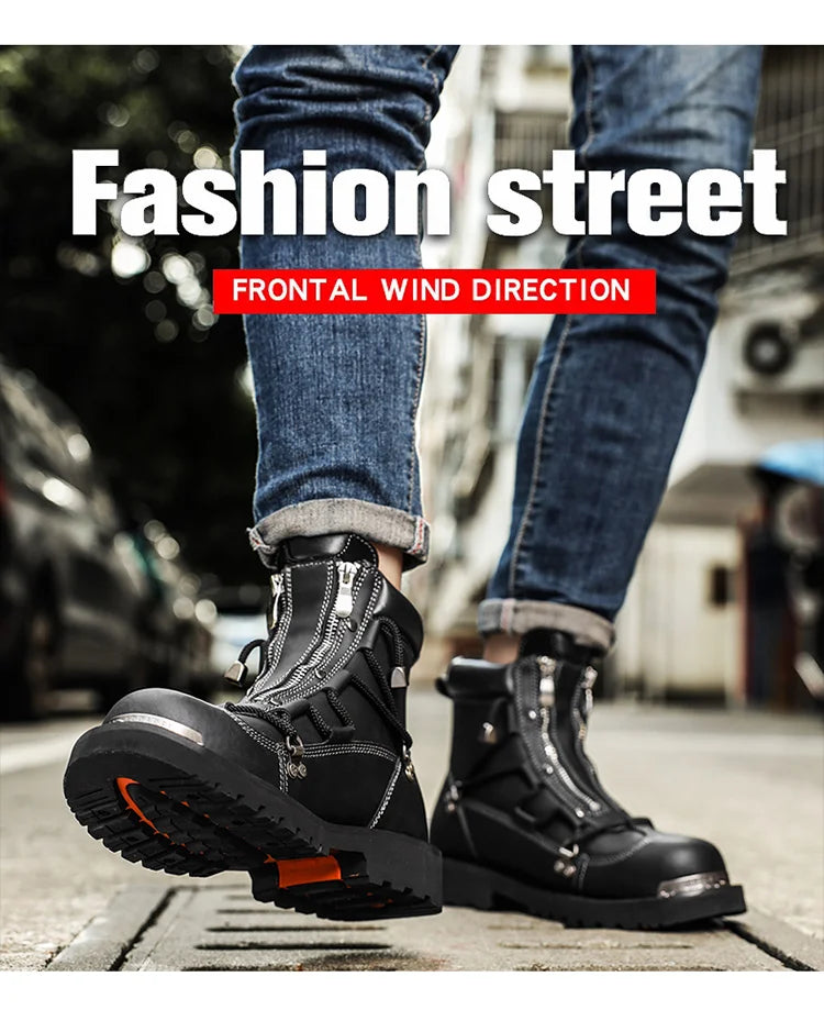 Men boots New Winter Slippers Warm Men Shoes Waterproof Non-Slip Plush Sneakers Male tenis shoes Boots Men Sneakers Winter