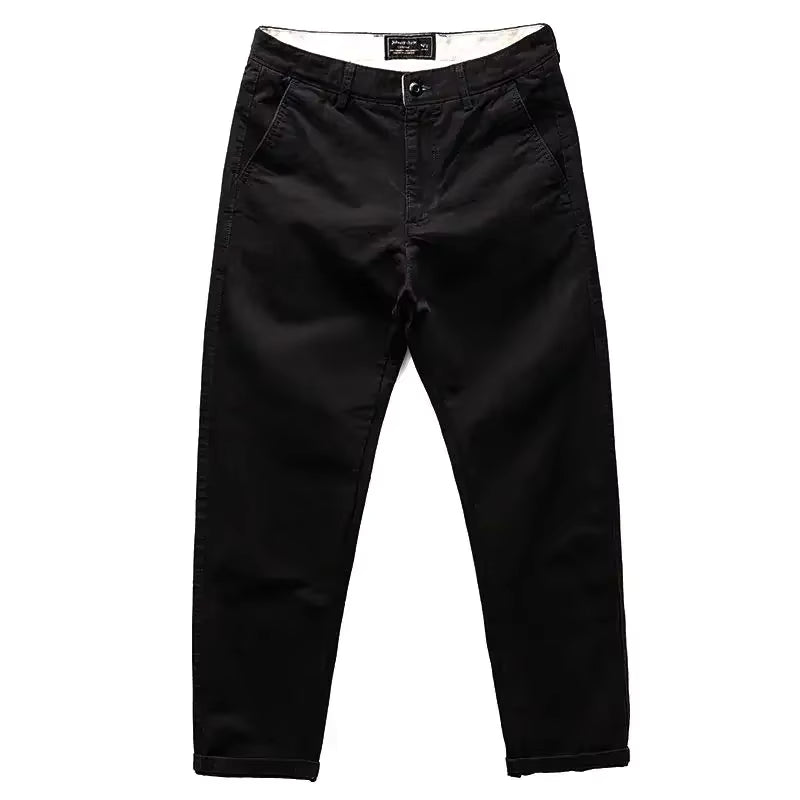 Men’s Mid-Rise Straight-Leg Cargo Pants