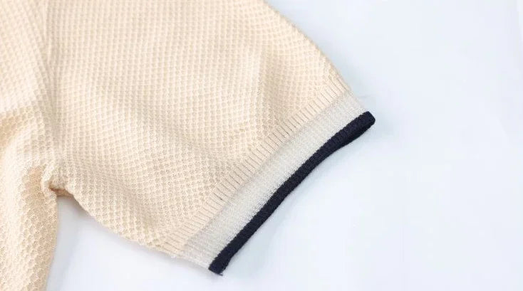 Female Tee Baggy Plain Knitted Cute T-shirts Kawaii Women's Polo Pulovers Offer Comfortable Summer 2025 with Collar New On
