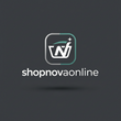 Logo of shopnovaonline on a dark background
